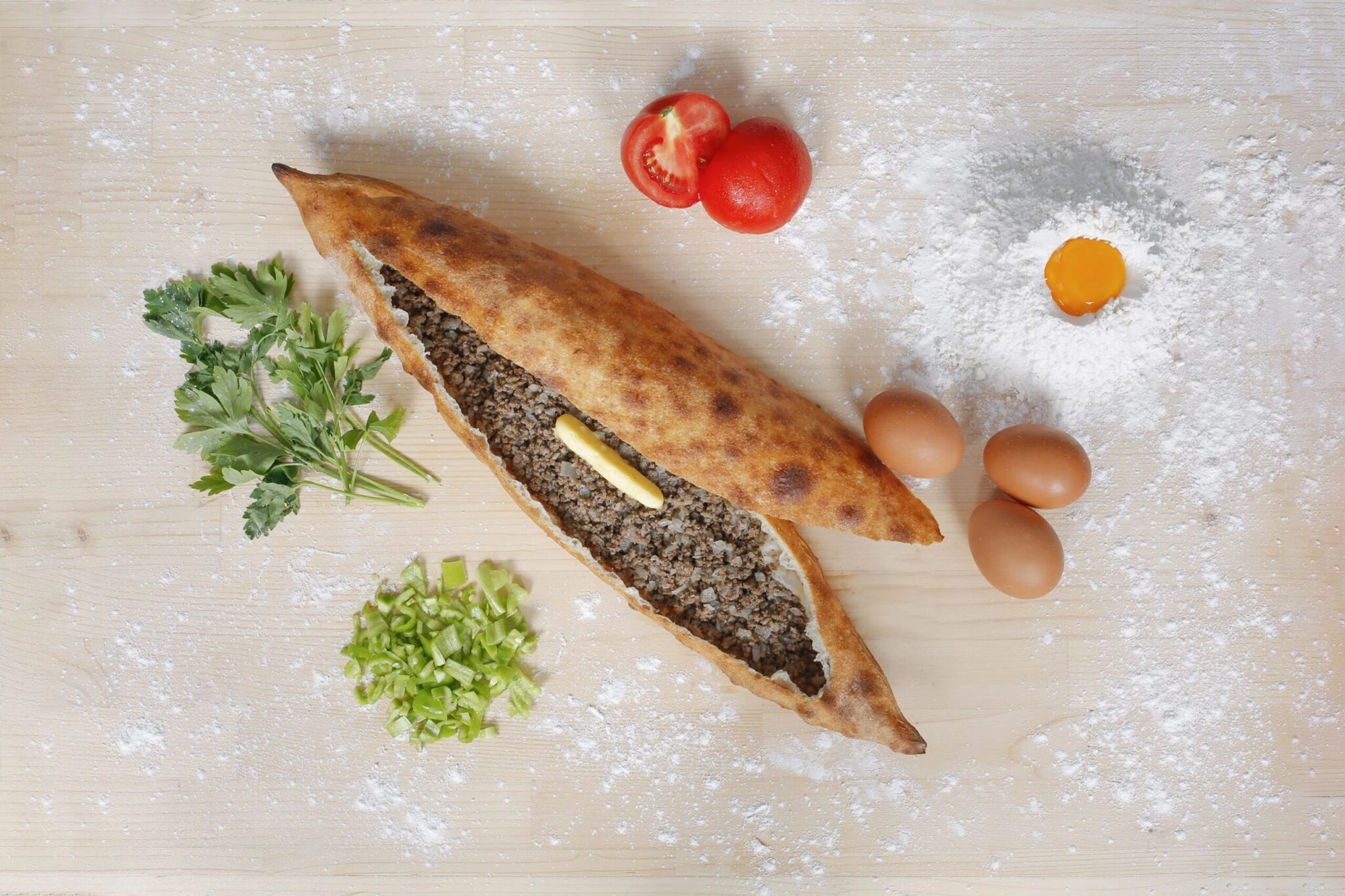 Kıymalı Pide